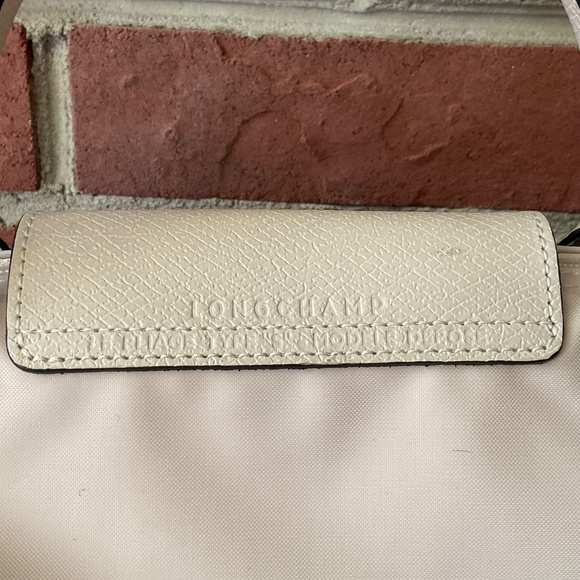 NEW Longchamp Le Pliage Club Small Cream Tote Bag NWOT - Picture 8 of 15